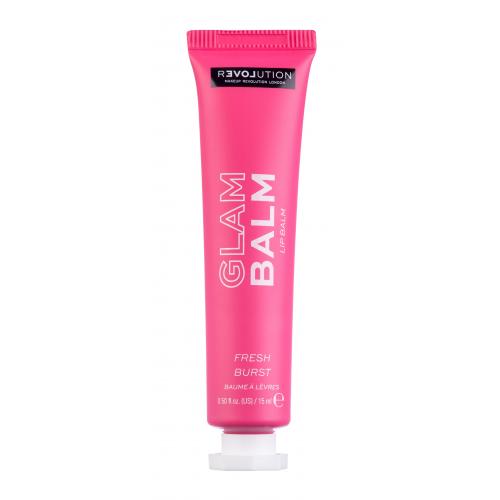 Revolution Relove Glam Balm výživný balzám na rty s vůní Fresh Burst Watermelon 15 g