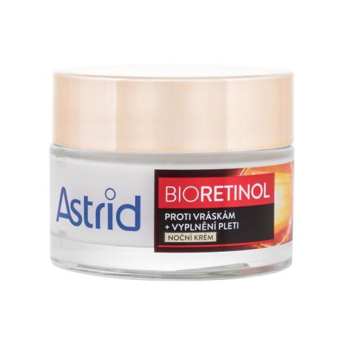 Astrid Bioretinol Night Cream 50 ml noční pleťový krém proti vráskám pro ženy