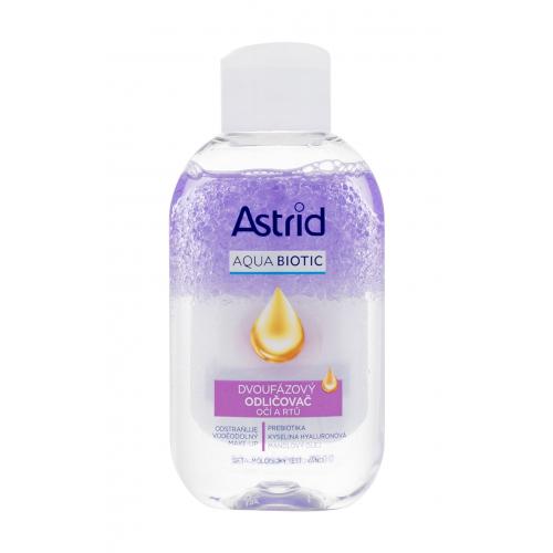 Astrid Aqua Biotic Two-Phase Remover 125 ml dvoufázový odličovač očí a rtů pro ženy