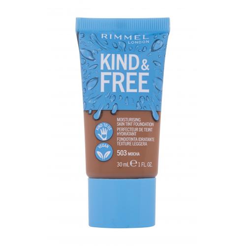 Rimmel London Kind & Free Skin Tint Foundation 30 ml hydratační make-up pro ženy 503 Mocha