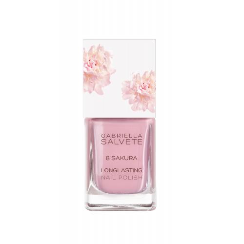 Gabriella Salvete Flower Shop Longlasting Nail Polish 11 ml dlouhotrvající lak na nehty pro ženy 8 Sakura