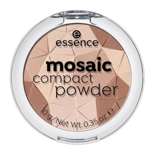 Essence Mosaic Compact Powder 10 g pudr pro ženy 01 Sunkissed Beauty