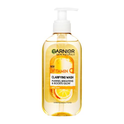 Garnier Skin Naturals Vitamin C rozjasňující čisticí gel na obličej 200 ml