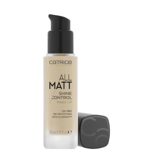 Catrice All Matt 30 ml zmatňující make-up pro ženy 020 N Neutral Nude Beige