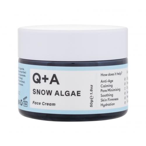 Q+A Snow Algae Intensive Face Cream 50 g intenzivně vyživující a omlazující pleťový krém pro ženy
