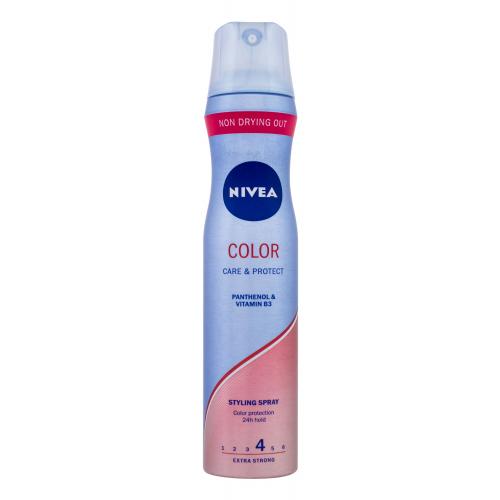 Nivea Color Care & Protect 250 ml lak na vlasy k ochraně barvy pro ženy