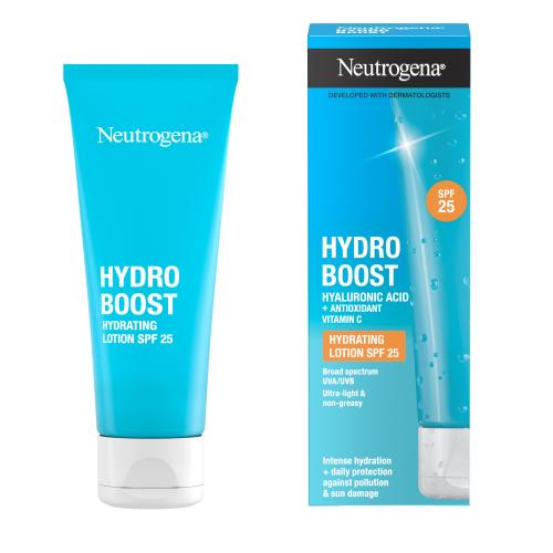 Neutrogena Hydro Boost Hydrating Lotion SPF25 50 ml hydratační a ochranný pleťový krém unisex