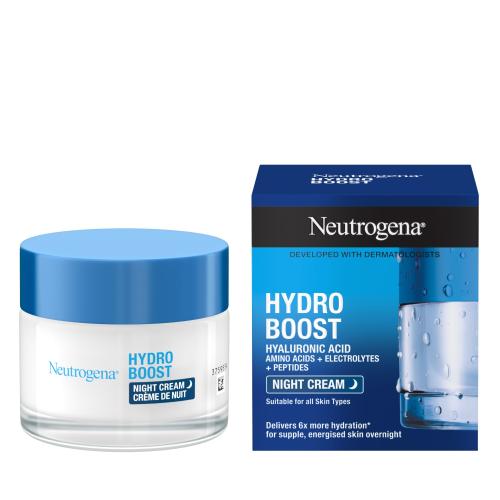 Neutrogena Hydro Boost Night Cream 50 ml hydratační noční pleťový krém unisex