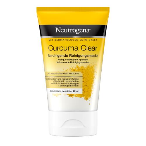 Neutrogena Curcuma Clear Cleansing Mask 50 ml čisticí a zklidňující maska pro citlivou aknózní pleť unisex