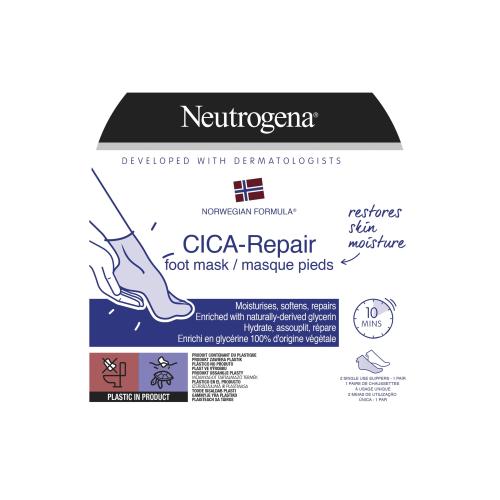 Neutrogena Norwegian Formula Cica-Repair 1 ks regenerační maska na nohy unisex
