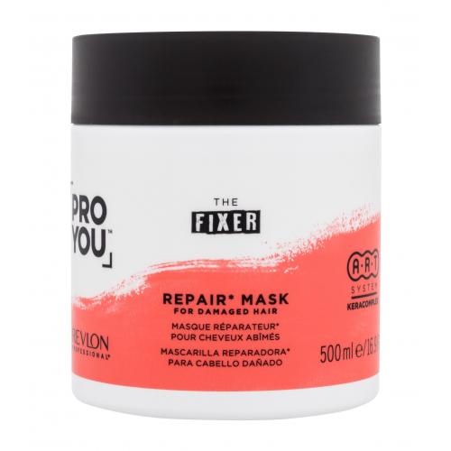 Revlon Professional Pro You The Fixer hloubkově regenerační maska pro namáhané vlasy a vlasovou pokožku 500 ml