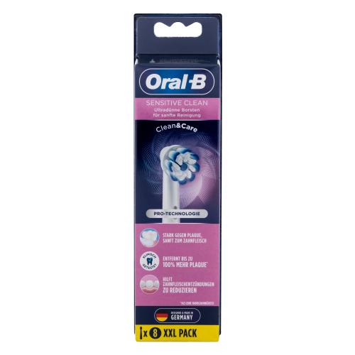 Oral-B Sensitive Clean Brush Heads náhradní hlavice na elektrický zubní kartáček unisex 8 ks náhradních hlavic
