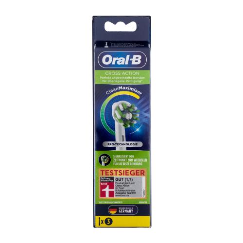 Oral-B CrossAction náhradní hlavice na elektrický zubní kartáček unisex 3 ks náhradních hlavic