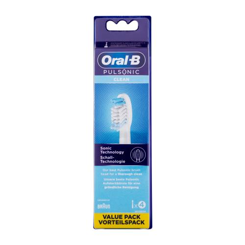 Oral-B Pulsonic Clean 4 ks náhradní hlavice na elektrický zubní kartáček unisex