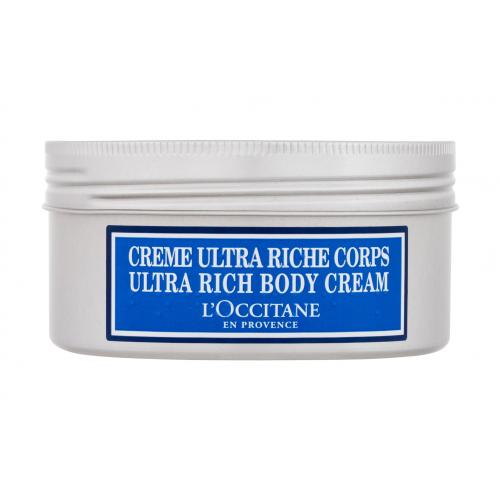 L'Occitane Shea Butter Ultra Rich Body Cream 200 ml tělový krém s bambuckým máslem pro suchou a citlivou pokožku pro ženy