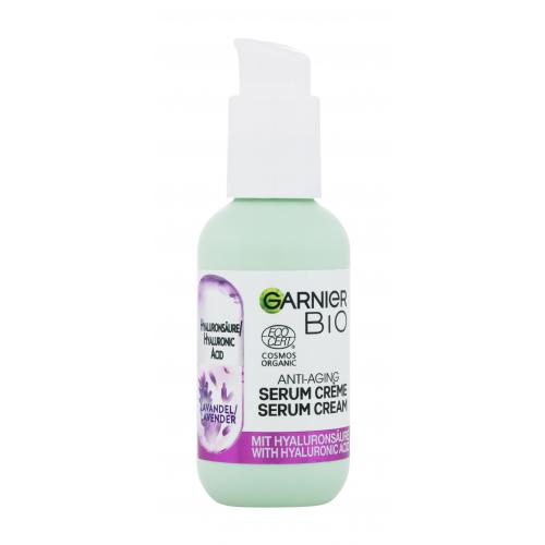 Garnier Bio Anti-Aging Serum Cream 50 ml hydratační pleťové sérum proti vráskám pro ženy