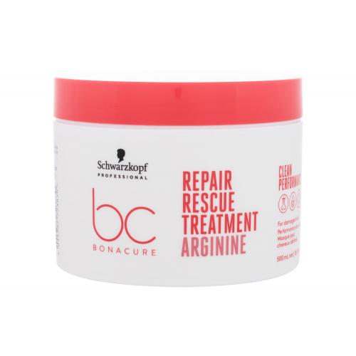 Schwarzkopf Professional BC Bonacure Repair Rescue Arginine Treatment 500 ml regenerační maska na poškozené vlasy pro ženy