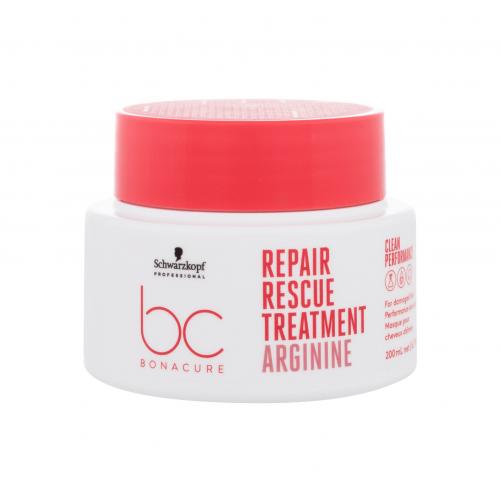 Schwarzkopf Professional BC Bonacure Repair Rescue Arginine Treatment 200 ml regenerační maska na poškozené vlasy pro ženy