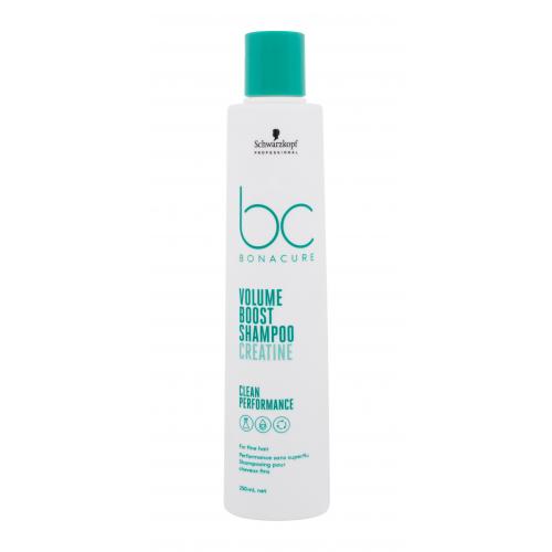 Schwarzkopf Professional BC Bonacure Volume Boost Creatine Shampoo 250 ml objemový šampon pro jemné vlasy pro ženy