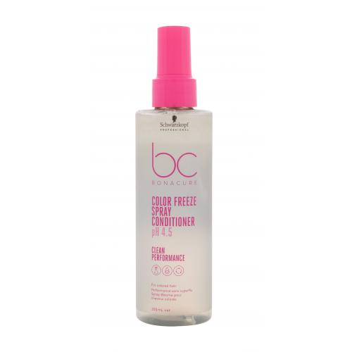 Schwarzkopf Professional BC Bonacure Color Freeze pH 4.5 Spray Conditioner 200 ml bezoplachový kondicionér pro barvené vlasy pro ženy