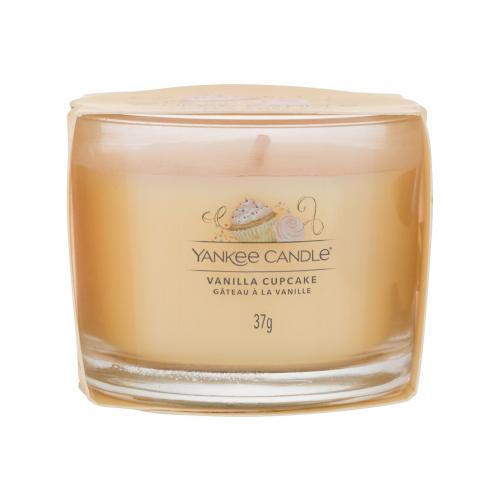 Yankee Candle Vanilla Cupcake votivní svíčka glass 37 g