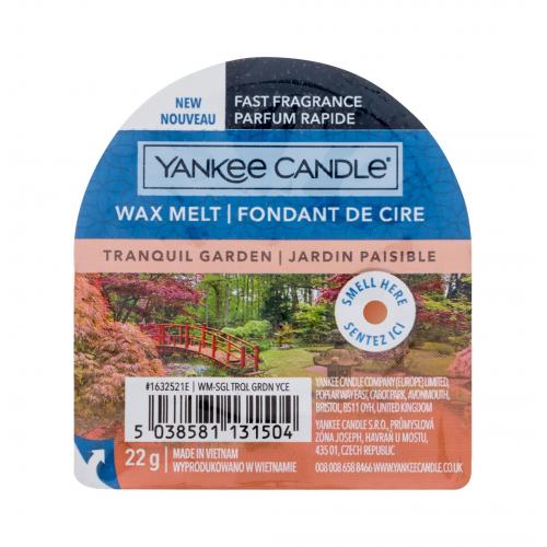 Yankee Candle Tranquil Garden 22 g vosk do aromalampy unisex
