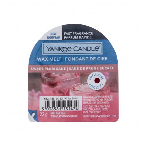 Yankee Candle Sweet Plum Sake 22 g vosk do aromalampy unisex