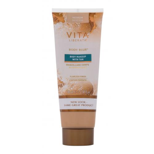 Vita Liberata Body Blur™ Body Makeup With Tan 100 ml tělový make-up se samoopalovacím účinkem pro ženy Medium