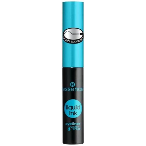 Essence Liquid Ink Eyeliner Waterproof 3 ml tekuté oční linky pro ženy Black