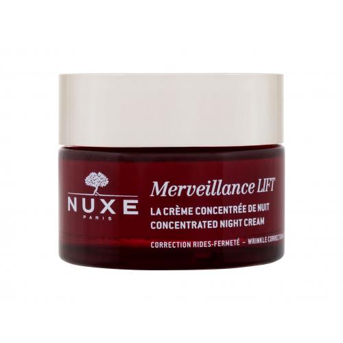 NUXE Merveillance Lift Concentrated Night Cream 50 ml zpevňující noční pleťový krém pro ženy