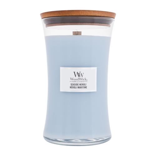 Woodwick Seaside Neroli vonná svíčka s dřevěným knotem 609,5 g