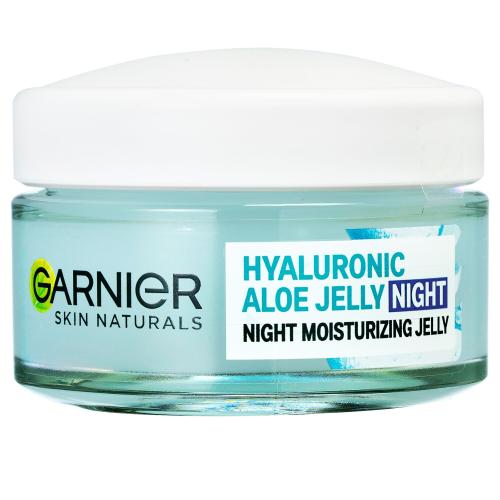 Garnier Skin Naturals Hyaluronic Aloe Night Moisturizing Jelly 50 ml noční hydratační gel-krém pro ženy