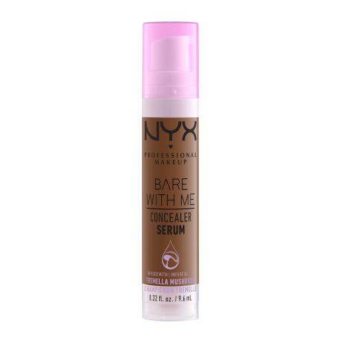 NYX Professional Makeup Bare With Me Serum Concealer 9,6 ml středně krycí a hydratační korektor pro ženy 11 Mocha