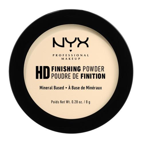 NYX Professional Makeup High Definition Finishing Powder 8 g minerální pudr pro ženy 02 Banana