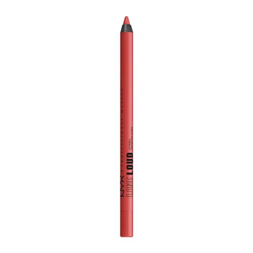 NYX Professional Makeup Line Loud Vegan konturovací tužka na rty s matným efektem odstín 11 - Rebel Red 1,2 g
