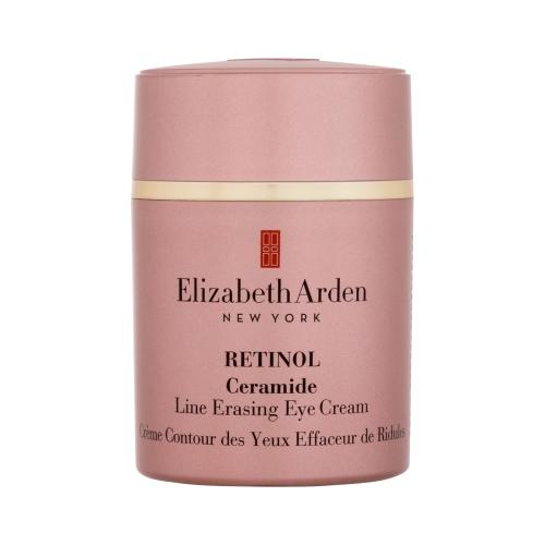 Elizabeth Arden Ceramide Retinol Line Erasing Eye Cream 15 ml oční krém na všechny typy pleti; proti vráskám; na rozjasnění pleti