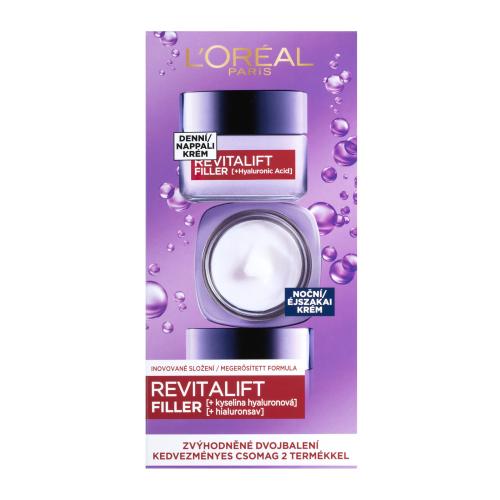 L'Oréal Paris Revitalift Filler duopack denní a noční krém
