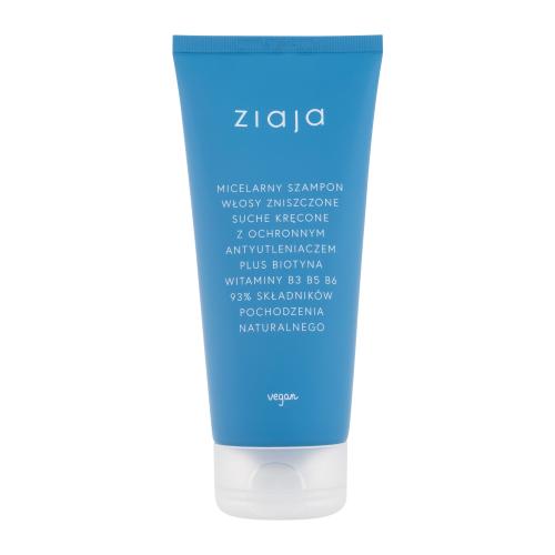 Ziaja Limited Summer Micellar Shampoo 200 ml micelární šampon pro poškozené, suché a kudrnaté vlasy pro ženy