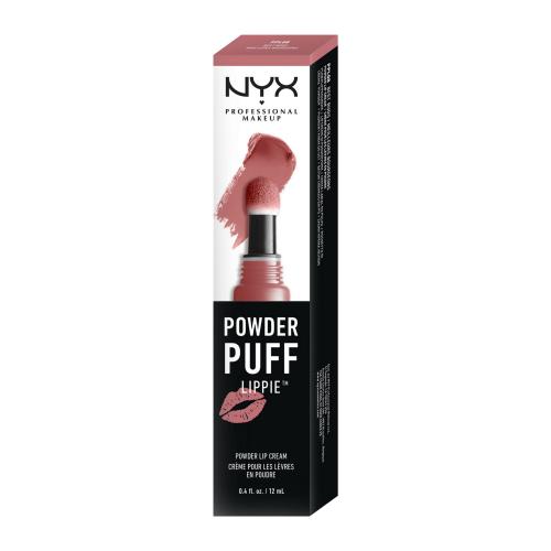 NYX Professional Makeup Powder Puff Lippie rtěnka s polštářkovým aplikátorem odstín 08 Best Buds 12 ml