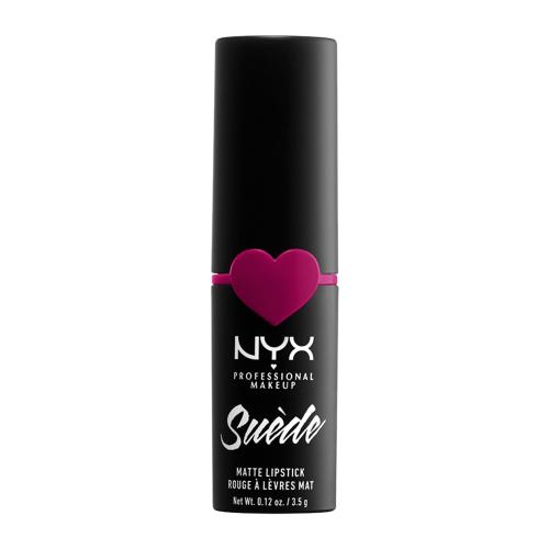 NYX Professional Makeup Suède Matte Lipstick 3,5 g rtěnka pro ženy 12 Clinger