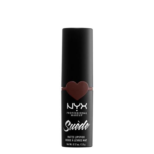 NYX Professional Makeup Suède Matte Lipstick 3,5 g rtěnka pro ženy 07 Cold Brew