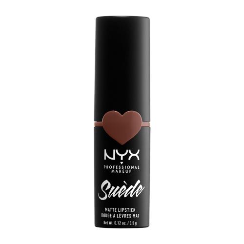 NYX Professional Makeup Suède Matte Lipstick 3,5 g rtěnka pro ženy 04 Free Spirit