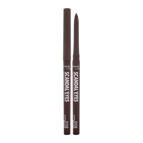 Rimmel London Scandal Eyes Exaggerate Eye Definer 0,35 g voděodolná tužka na oči pro ženy 002 Chocolate Brown
