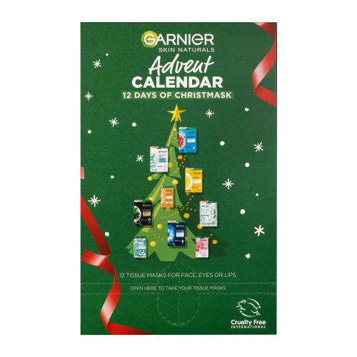 Garnier Skin Naturals adventní kalendář plátýnkových masek