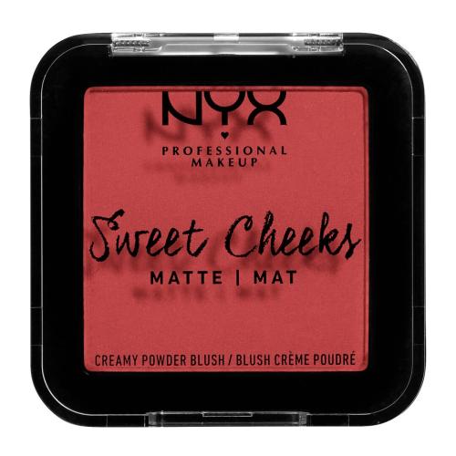 NYX Professional Makeup Sweet Cheeks Blush Matte tvářenka odstín CITRINE ROSE 5 g