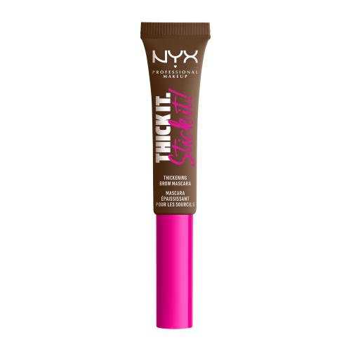 NYX Professional Makeup Thick it Stick It Brow Mascara řasenka na obočí odstín 06 Brunette 7 ml