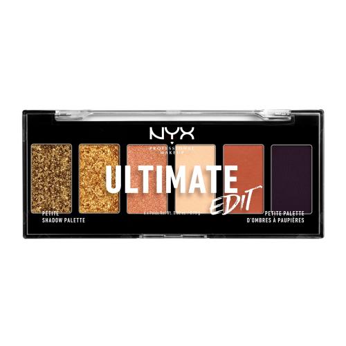 NYX Professional Makeup Ultimate Edit Petite Shadow paletka očních stínů odstín 06 Utopia 6x1.2 g