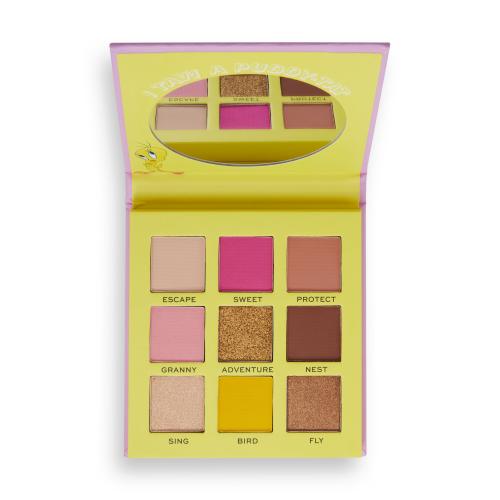 I Heart Revolution Looney Tunes Eyeshadow Palette 9 g oční stín pro ženy Tweety