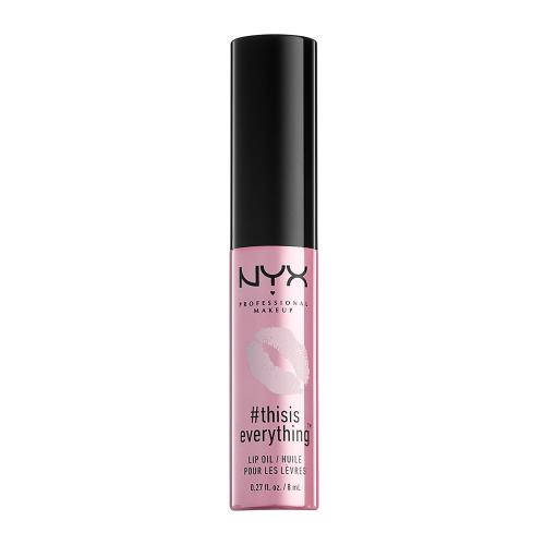 NYX Professional Makeup #thisiseverything olej na rty odstín 01 Sheer 8 ml