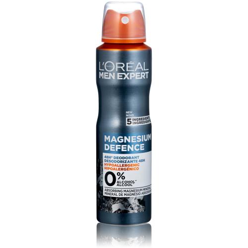 L’Oréal Paris Men Expert Magnesium Defence deodorant ve spreji pro muže 150 ml